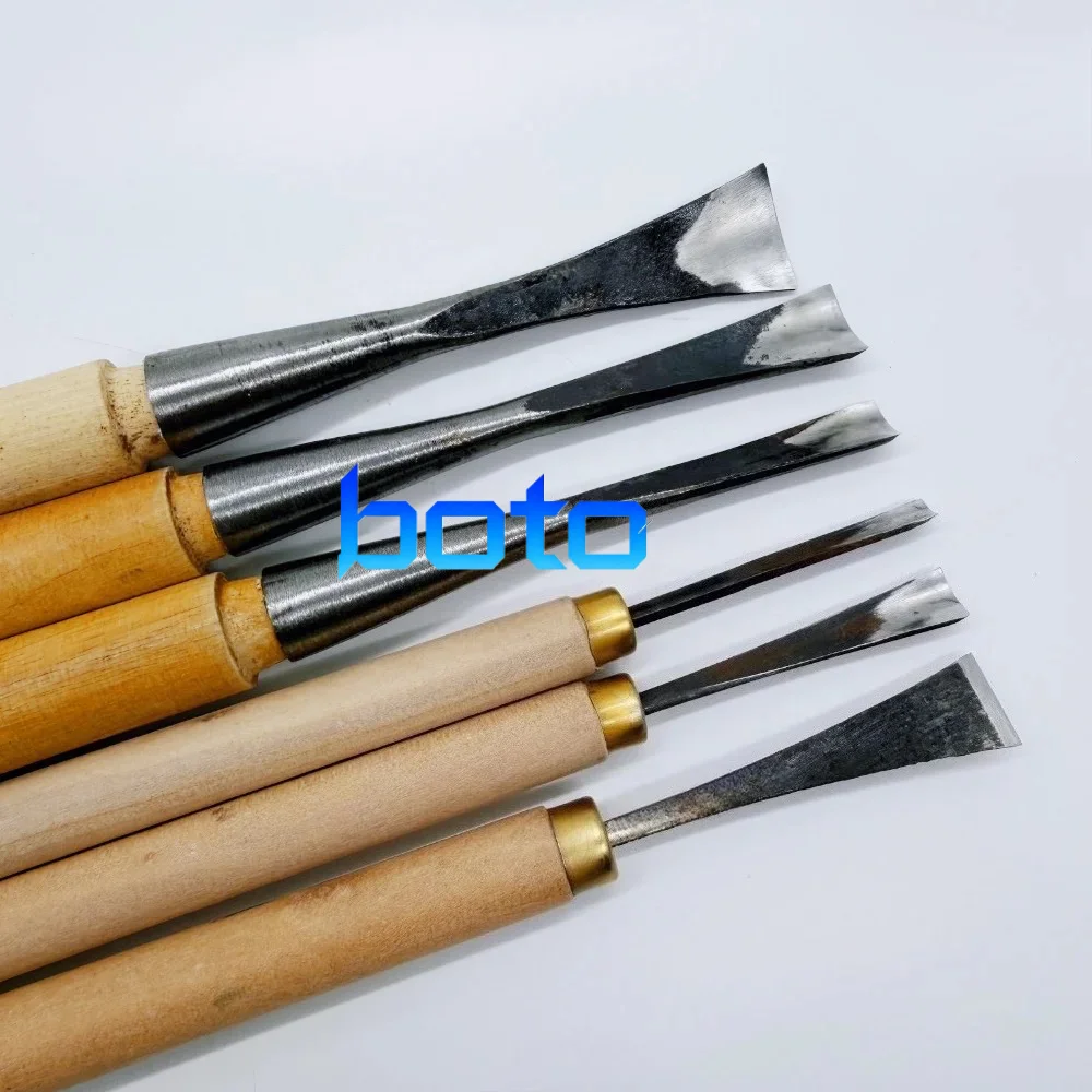 6 Pieces Hand Wood Carving Chisels Tools Set Root General Details Wood Knives Made Ground By Hand
6 Pieces Hand Wood Carving Chisels Tools Set Root General Details Wood Knives Made Ground By Hand