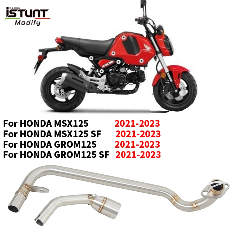 Слипоны для Honda GROM125 MSX125 SF GROM 125 2021 2022 2023 выхлопная труба для мотоцикла
Слипоны для Honda GROM125 MSX125 SF GROM 125 2021 2022 2023 выхлопная труба для мотоцикла