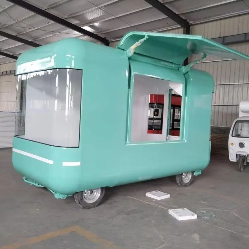 Customized Mobile Food Truck Kitchen Trailer with Glass & Stainless Steel Pizza Coffee Candy Catering Snack Truck-Customizable
Customized Mobile Food Truck Kitchen Trailer with Glass & Stainless Steel Pizza Coffee Candy Catering Snack Truck-Customizable