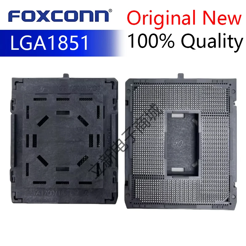 LGA1851 Foxconn BGA New original computer Replacement CPU Socket Balled Motherboard Repair connector LGA1851 with tin ball
LGA1851 Foxconn BGA New original computer Replacement CPU Socket Balled Motherboard Repair connector LGA1851 with tin ball