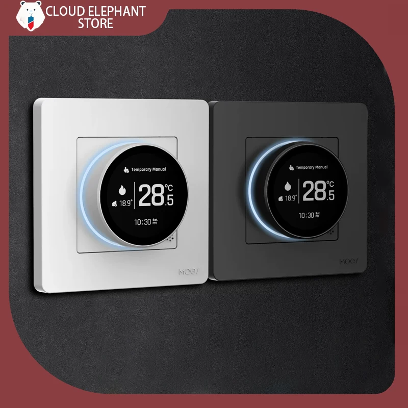 IN STOCK MOES Tuya ZigBee Smart Knob Thermostat Remote Control Temperature Controller Water Boiler Electric Heating Smart Switch
IN STOCK MOES Tuya ZigBee Smart Knob Thermostat Remote Control Temperature Controller Water Boiler Electric Heating Smart Switch