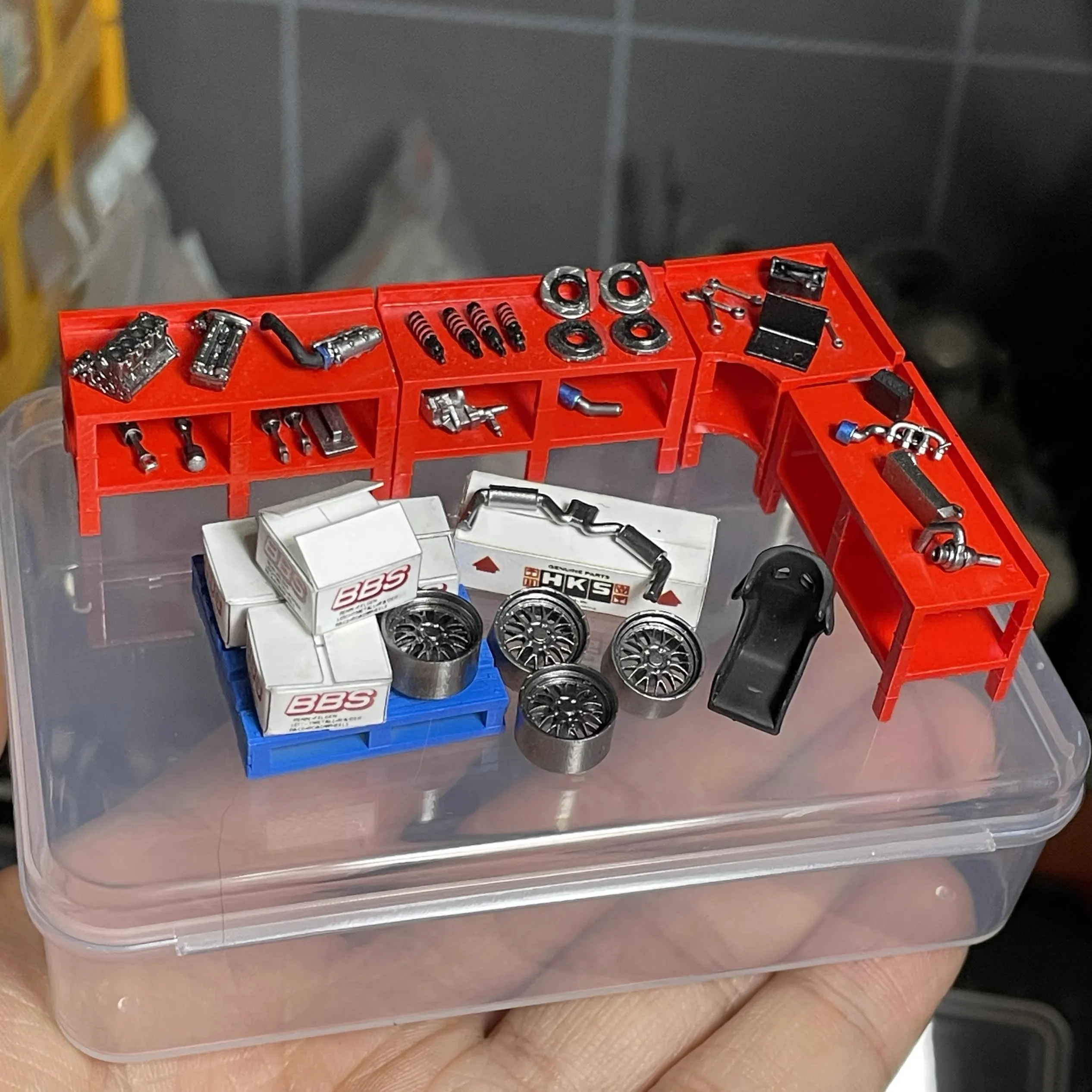 1:64 Car Model Wheels Exhaust Shocks Calipers Engine Barrel Chair Modification Repair Garage Auto Repair Store Scene
1:64 Car Model Wheels Exhaust Shocks Calipers Engine Barrel Chair Modification Repair Garage Auto Repair Store Scene