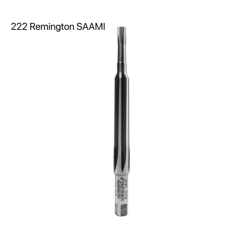 222 Remington SAAMI Chamber Reamer Customized Cutter Solid Carbide Reamer Finishing Tools
222 Remington SAAMI Chamber Reamer Customized Cutter Solid Carbide Reamer Finishing Tools