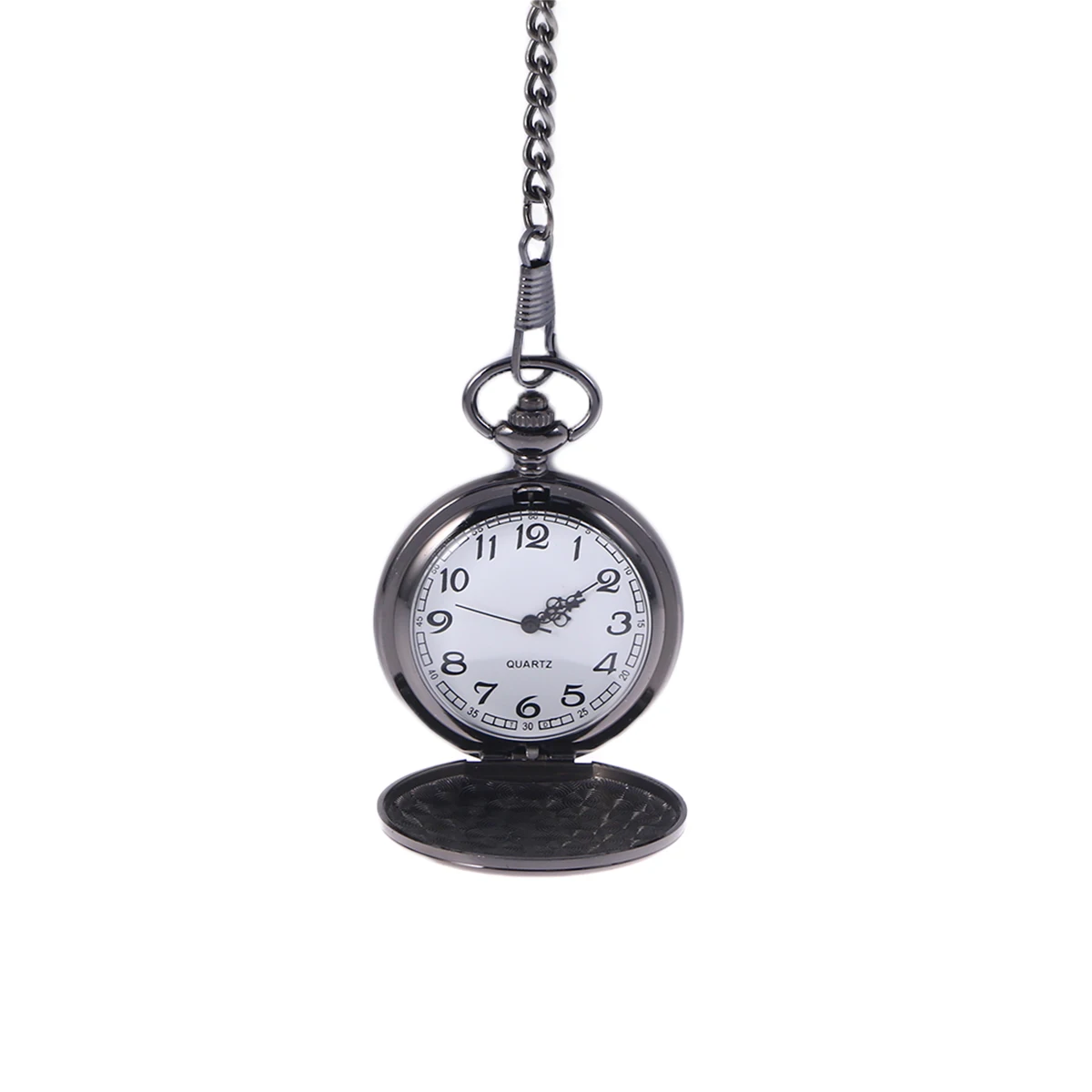 Vintage Style Men'S Stainless Steel Black Pocket Mechanical Movement Arabic Dial 12/24 Hour Time Display Removable Chain Carry
Vintage Style Men'S Stainless Steel Black Pocket Mechanical Movement Arabic Dial 12/24 Hour Time Display Removable Chain Carry