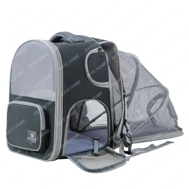 Cat Bag Portable BreathableOutdoor Pet Supplies Backpack Portable Large Capacity Extendable Cage cat house
Cat Bag Portable BreathableOutdoor Pet Supplies Backpack Portable Large Capacity Extendable Cage cat house