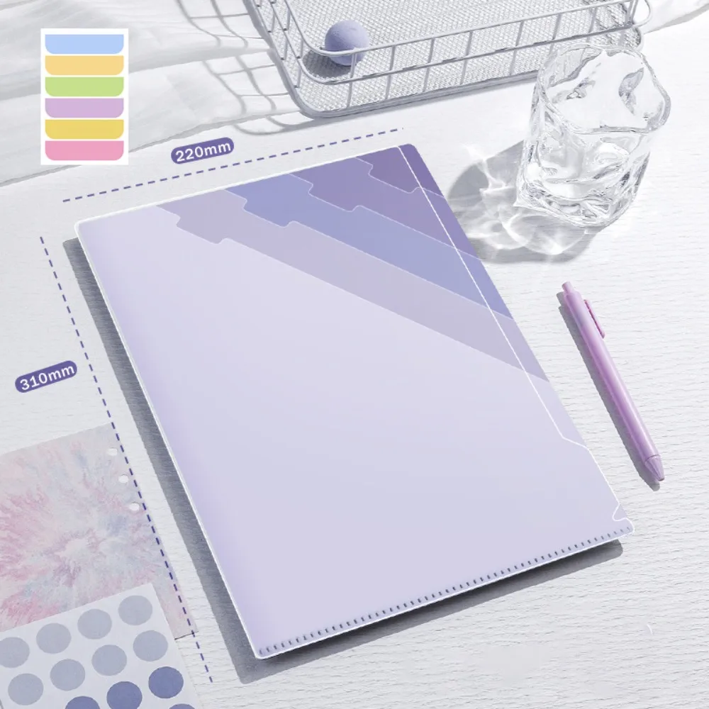 New 6-Layer A4 File Folder Large Capacity Thickened Data Storage Booklet Gradient Color Document Organizer Back To School
New 6-Layer A4 File Folder Large Capacity Thickened Data Storage Booklet Gradient Color Document Organizer Back To School