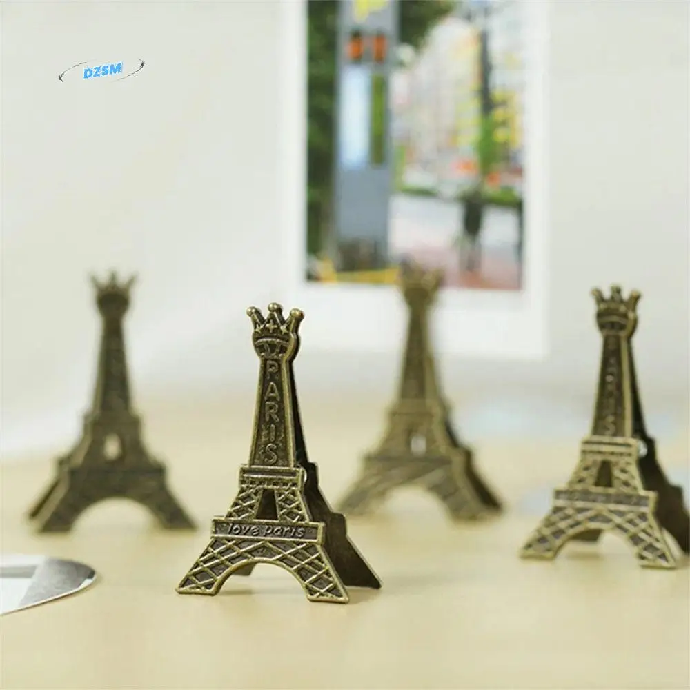 Creative Photo Decoration Retro Style Name Card Wedding Seats Clip Paper Clip Eiffel Tower Clip Memo Clip Picture Clip Holder
Creative Photo Decoration Retro Style Name Card Wedding Seats Clip Paper Clip Eiffel Tower Clip Memo Clip Picture Clip Holder
