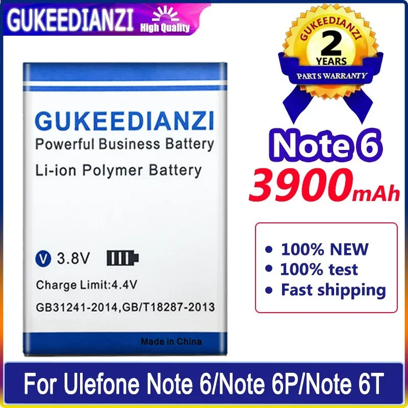Аккумулятор Note6 (3277) 3900 мАч для Ulefone Note 6/6P/6T Note6P Note6T Batteria
Аккумулятор Note6 (3277) 3900 мАч для Ulefone Note 6/6P/6T Note6P Note6T Batteria