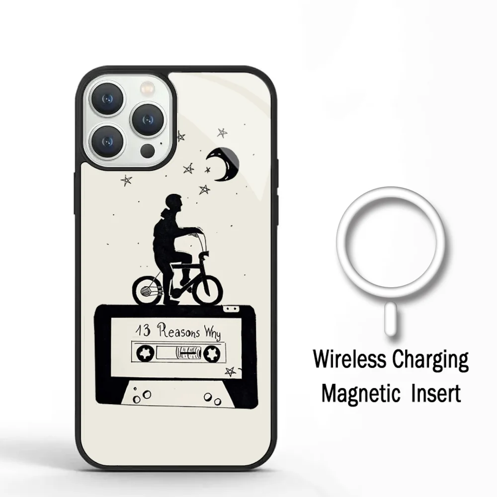 13 Reasons Why Phone Case For IPhone 11 12 13 14 15 Plus Pro Max Mirror Acrylic Cover For Magsafe Wireless Charging
13 Reasons Why Phone Case For IPhone 11 12 13 14 15 Plus Pro Max Mirror Acrylic Cover For Magsafe Wireless Charging