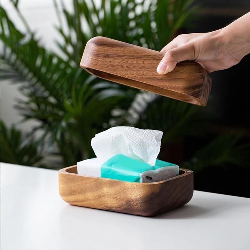 Wooden Tissue Boxes Bread-Shaped Tissue Storage Box Napkin Case Tissue Holder Napkin Holder Ornaments Crafts For Table
Wooden Tissue Boxes Bread-Shaped Tissue Storage Box Napkin Case Tissue Holder Napkin Holder Ornaments Crafts For Table