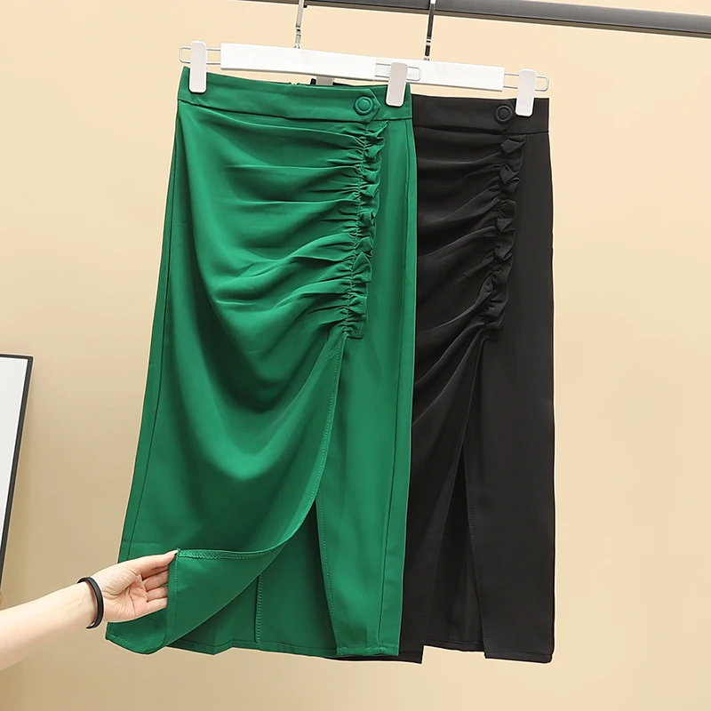 Summer Irregular Pleated Skirts Women's Clothing Bag Hip Skirts 2023 Spring Autumn Split High-waisted A-line Party Skirts BD205
Summer Irregular Pleated Skirts Women's Clothing Bag Hip Skirts 2023 Spring Autumn Split High-waisted A-line Party Skirts BD205