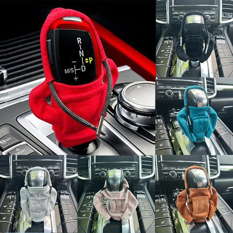 Car Shift Handle Hoodie Fashion Funny Handle Cover Grip Non-Slip Protective Covers Shift Knob Cover Interior Accessories
Car Shift Handle Hoodie Fashion Funny Handle Cover Grip Non-Slip Protective Covers Shift Knob Cover Interior Accessories