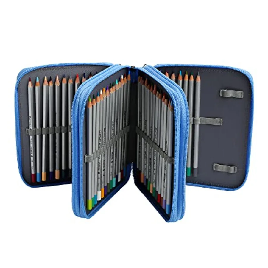 Portable Colored 72 Slots Pencil case Organizer with Printing Pattern for Watercolor Pens, Pencil Case Organizer for Artist
Portable Colored 72 Slots Pencil case Organizer with Printing Pattern for Watercolor Pens, Pencil Case Organizer for Artist