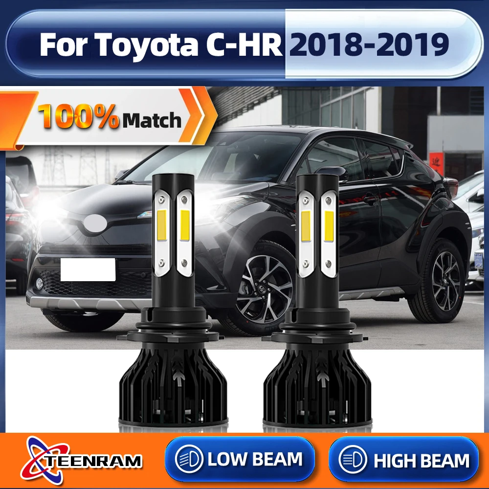 120W 20000LM Canbus LED Car Headlight Bulbs 9012 HIR2 Car Light 6000K 12V Turbo Auto Headlamps For Toyota C-HR 2018 2019
120W 20000LM Canbus LED Car Headlight Bulbs 9012 HIR2 Car Light 6000K 12V Turbo Auto Headlamps For Toyota C-HR 2018 2019