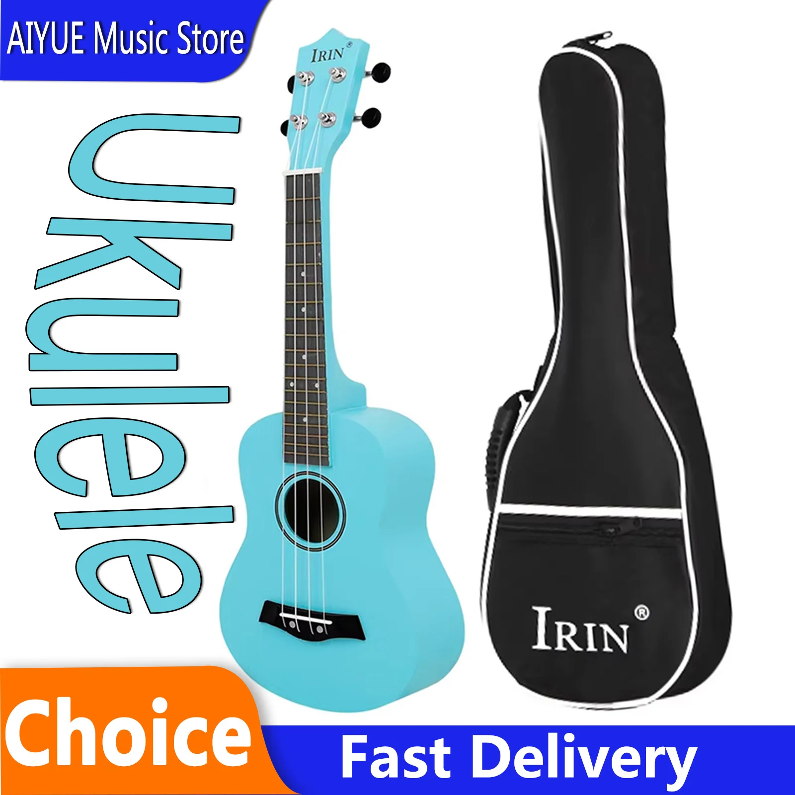 IRIN 23 Inch Ukulele Basswood Blue Muffled Guitar Hand Polished Concert Professional Performance Ukulele Mini Guitar Instruments
IRIN 23 Inch Ukulele Basswood Blue Muffled Guitar Hand Polished Concert Professional Performance Ukulele Mini Guitar Instruments