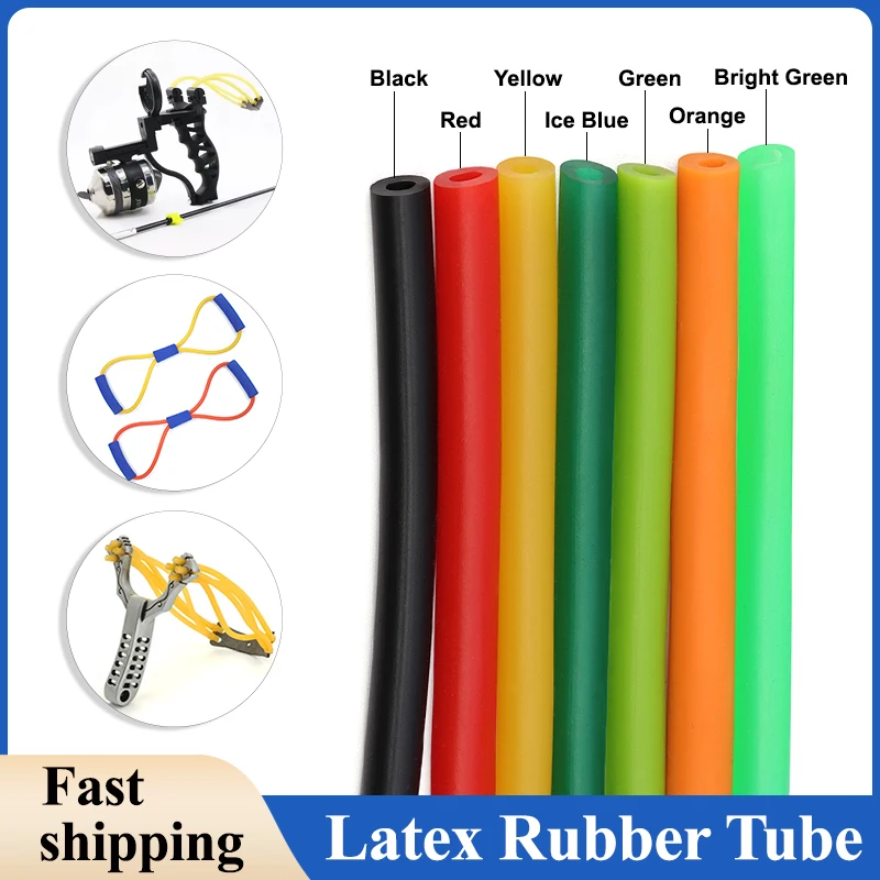 1/5m High Elasticity Nature Latex Rubber Hoses ID x OD 1.6 1.8 2 3 4 5 6mm Band Slingshot Catapult Tube Rubber Hose Tension Belt 
1/5m High Elasticity Nature Latex Rubber Hoses ID x OD 1.6 1.8 2 3 4 5 6mm Band Slingshot Catapult Tube Rubber Hose Tension Belt
