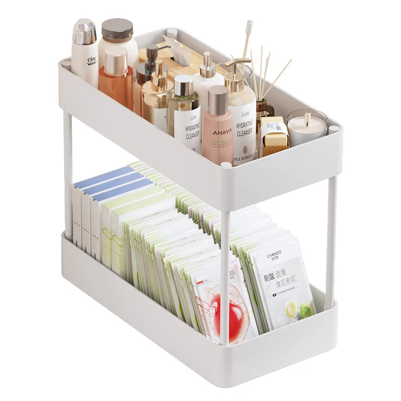 Sewer storage rack, floor to ceiling household layered seam cabinet rack, countertop toiletries storage rack
Sewer storage rack, floor to ceiling household layered seam cabinet rack, countertop toiletries storage rack