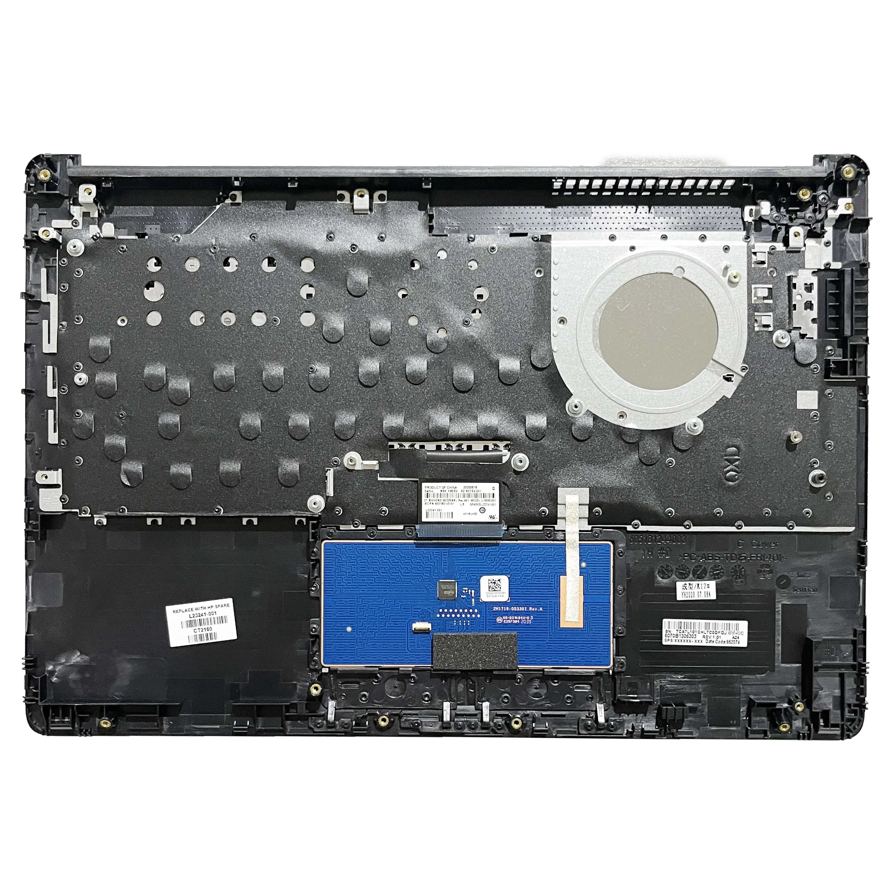 New Original US Keyboard for 14-CM 14-CK 14-DG 14Q-CS TPN-I131 240 245 246 G7 Laptop Palmrest Upper Cover Top Case L23241-001
New Original US Keyboard for 14-CM 14-CK 14-DG 14Q-CS TPN-I131 240 245 246 G7 Laptop Palmrest Upper Cover Top Case L23241-001