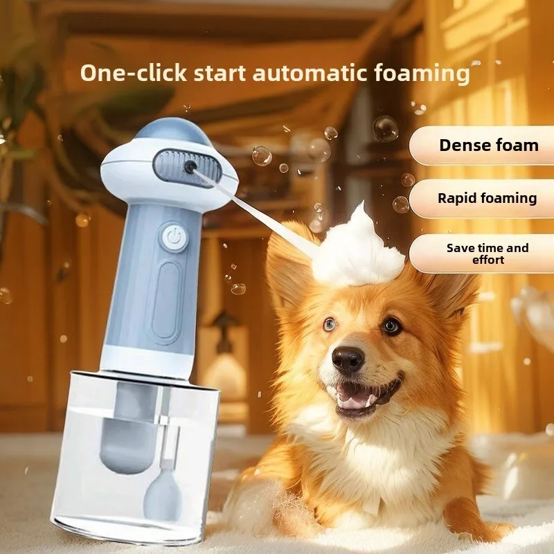 Automatic Dog Soap Dispenser Wireless USB Mute Dog Grooming Frother Cat Deeper Cleaning Bath Shampoo Foam Sprayer
Automatic Dog Soap Dispenser Wireless USB Mute Dog Grooming Frother Cat Deeper Cleaning Bath Shampoo Foam Sprayer