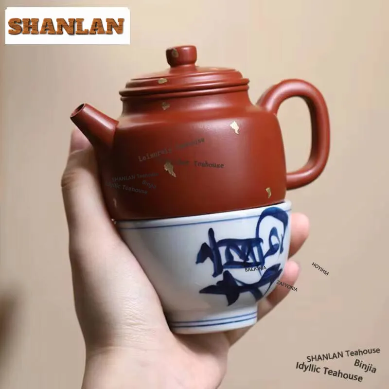 110ml Elegant Yixing Purple Clay Teapots Handmade De Zhong Pot Raw Ore Zhu Mud Kettle Zisha Tea Set Tea Services Accessories
110ml Elegant Yixing Purple Clay Teapots Handmade De Zhong Pot Raw Ore Zhu Mud Kettle Zisha Tea Set Tea Services Accessories