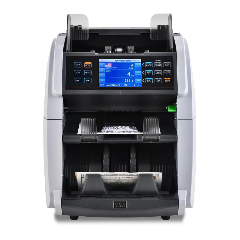 Weirong 6070 Mixed Denomination 2 CIS Authenticating Coin Counting Machine Money Counter Detector Verifier Currency Machine
Weirong 6070 Mixed Denomination 2 CIS Authenticating Coin Counting Machine Money Counter Detector Verifier Currency Machine