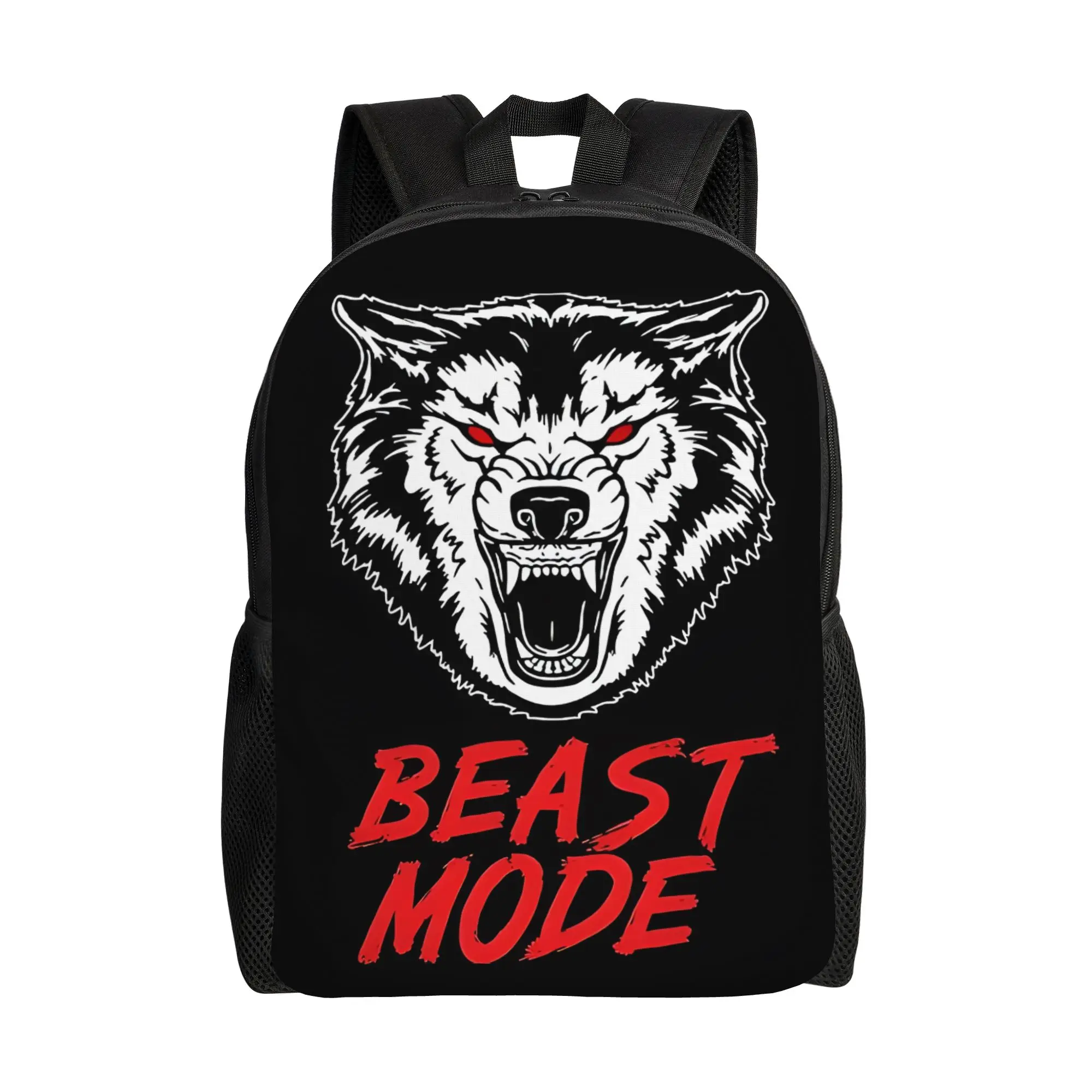 fashion backpacks Beast Mode Gym Fitness Wolf Daypack mochila Snack Storage Journey Sturdy Shoulder Rucksack
fashion backpacks Beast Mode Gym Fitness Wolf Daypack mochila Snack Storage Journey Sturdy Shoulder Rucksack