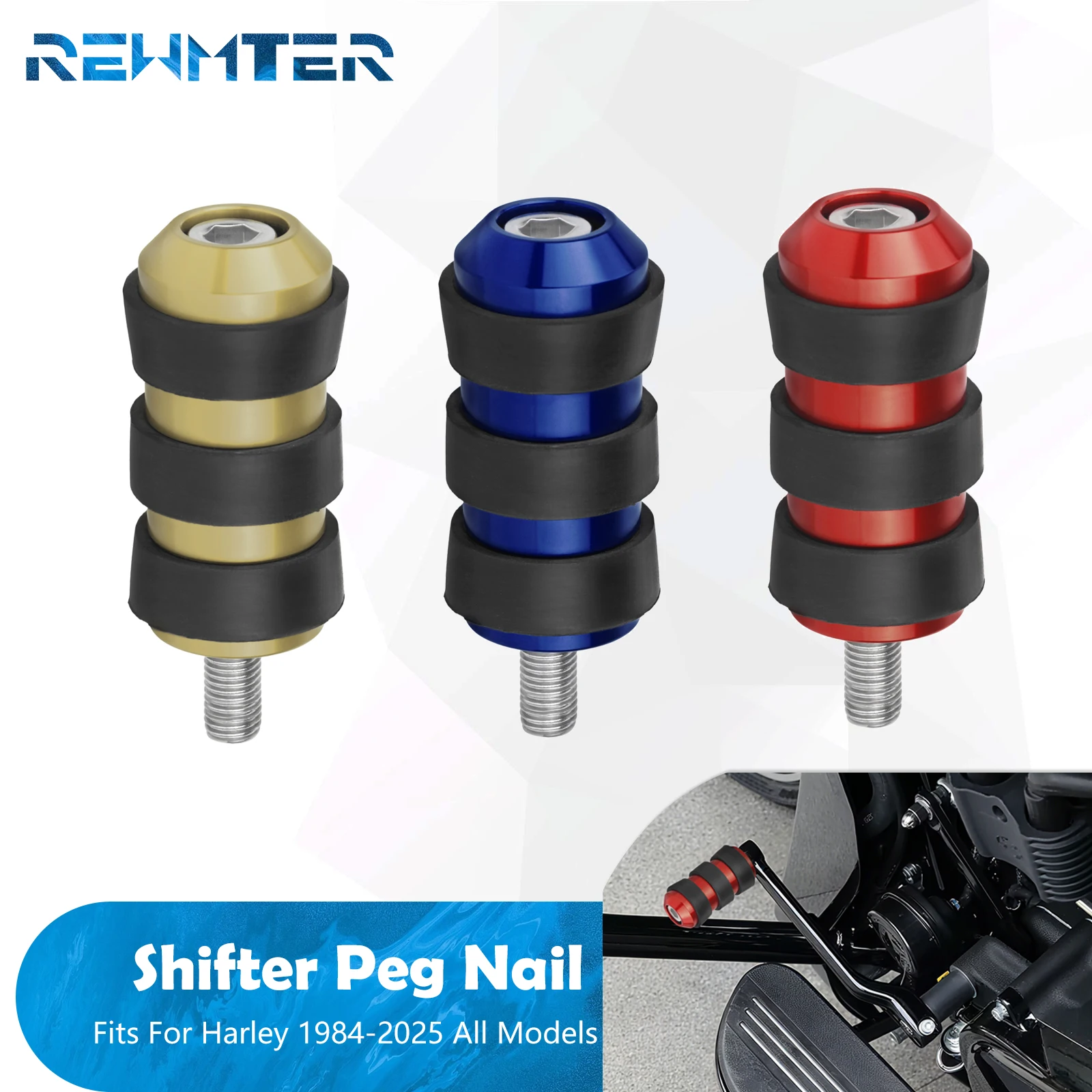 Motorcycle Shifter Peg Nail Footrest Shift Gear Lever Foot Pegs For Harley Sportster Touring Softail Dyna Fat Boy Breakout 98-25
Motorcycle Shifter Peg Nail Footrest Shift Gear Lever Foot Pegs For Harley Sportster Touring Softail Dyna Fat Boy Breakout 98-25