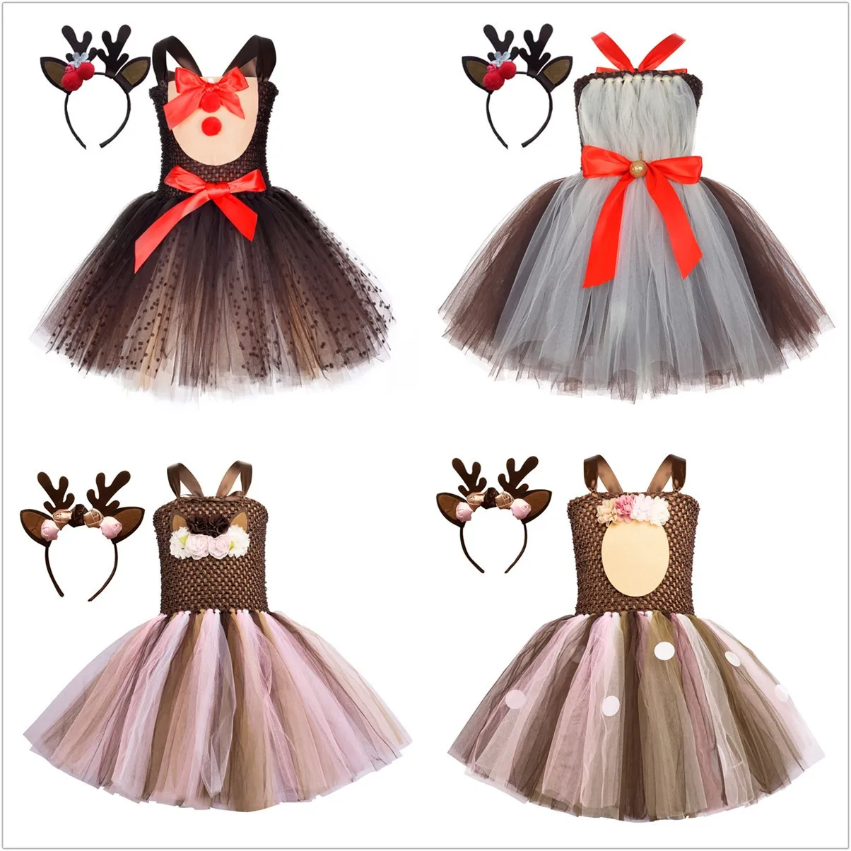 Girls Casual Dresses Forest Girl Cosplay Tutu Dresses Cute Deer Puff Dress Floral Party Dress-Up Set Flower Girl Ivory Dress
Girls Casual Dresses Forest Girl Cosplay Tutu Dresses Cute Deer Puff Dress Floral Party Dress-Up Set Flower Girl Ivory Dress