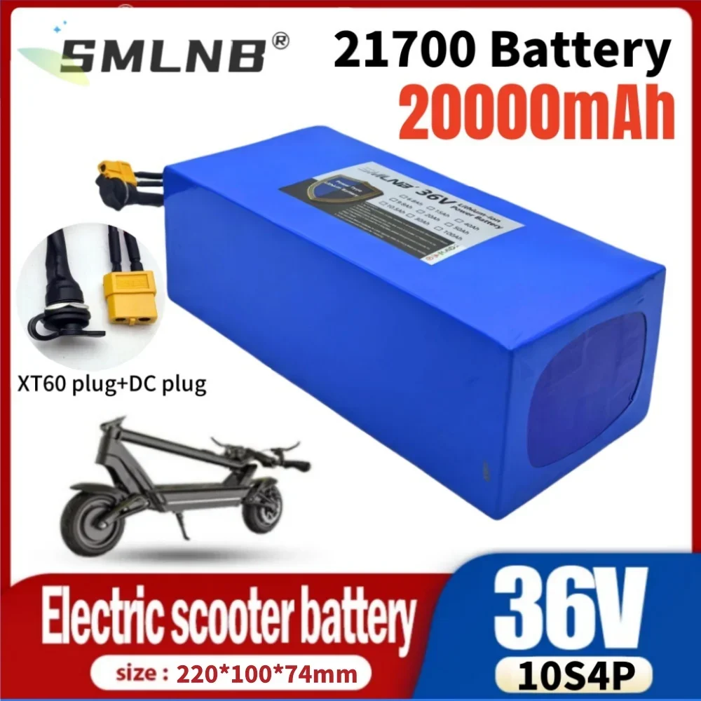 100% original 36V 10s4p 20000mAh large capacity 21700 rechargeable lithium battery pack with BMS For Electric Scooter Battery
100% original 36V 10s4p 20000mAh large capacity 21700 rechargeable lithium battery pack with BMS For Electric Scooter Battery