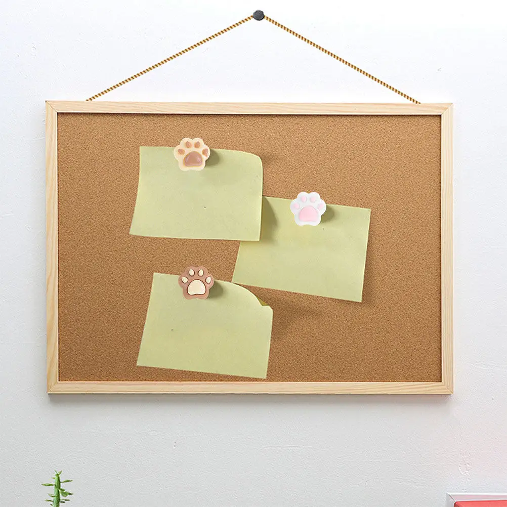 50 шт. цветных декоративных кнопок-гвоздиков в форме кошачьих лапок для досок объявлений, маркерных досок, плакатов, для дома и офиса
50 шт. цветных декоративных кнопок-гвоздиков в форме кошачьих лапок для досок объявлений, маркерных досок, плакатов, для дома и офиса