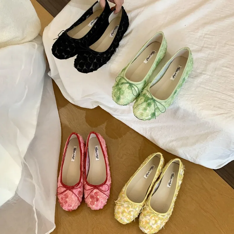New Women's Mary Jane Shoes Sweet Style Bling Casual Shoes for Woman Exquisite Shallow Flat Shoe Designer Shoes Zapatos De Mujer
New Women's Mary Jane Shoes Sweet Style Bling Casual Shoes for Woman Exquisite Shallow Flat Shoe Designer Shoes Zapatos De Mujer