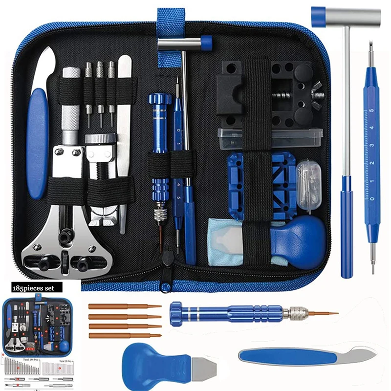 Watch Repair Kits Battery Replacement Tools Strap Removal Including A Portable Tool Kit Watch Repair Set For Watchmaker
Watch Repair Kits Battery Replacement Tools Strap Removal Including A Portable Tool Kit Watch Repair Set For Watchmaker