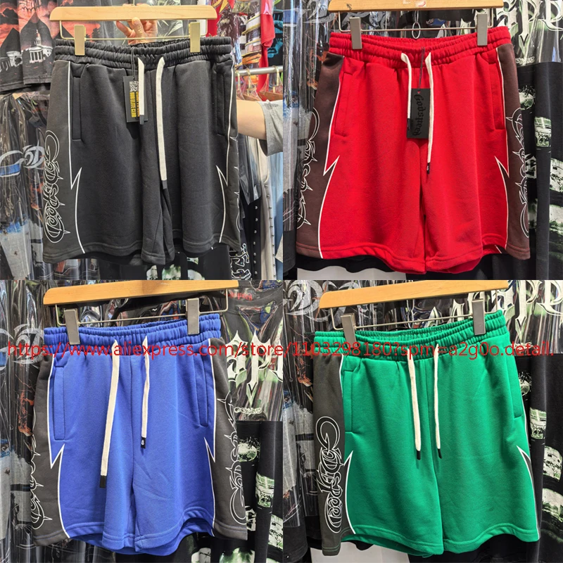 Summer Streetwear GOD Casual Shorts Vintage High Quality Graphic Print Drawstring Athletic Shorts
Summer Streetwear GOD Casual Shorts Vintage High Quality Graphic Print Drawstring Athletic Shorts