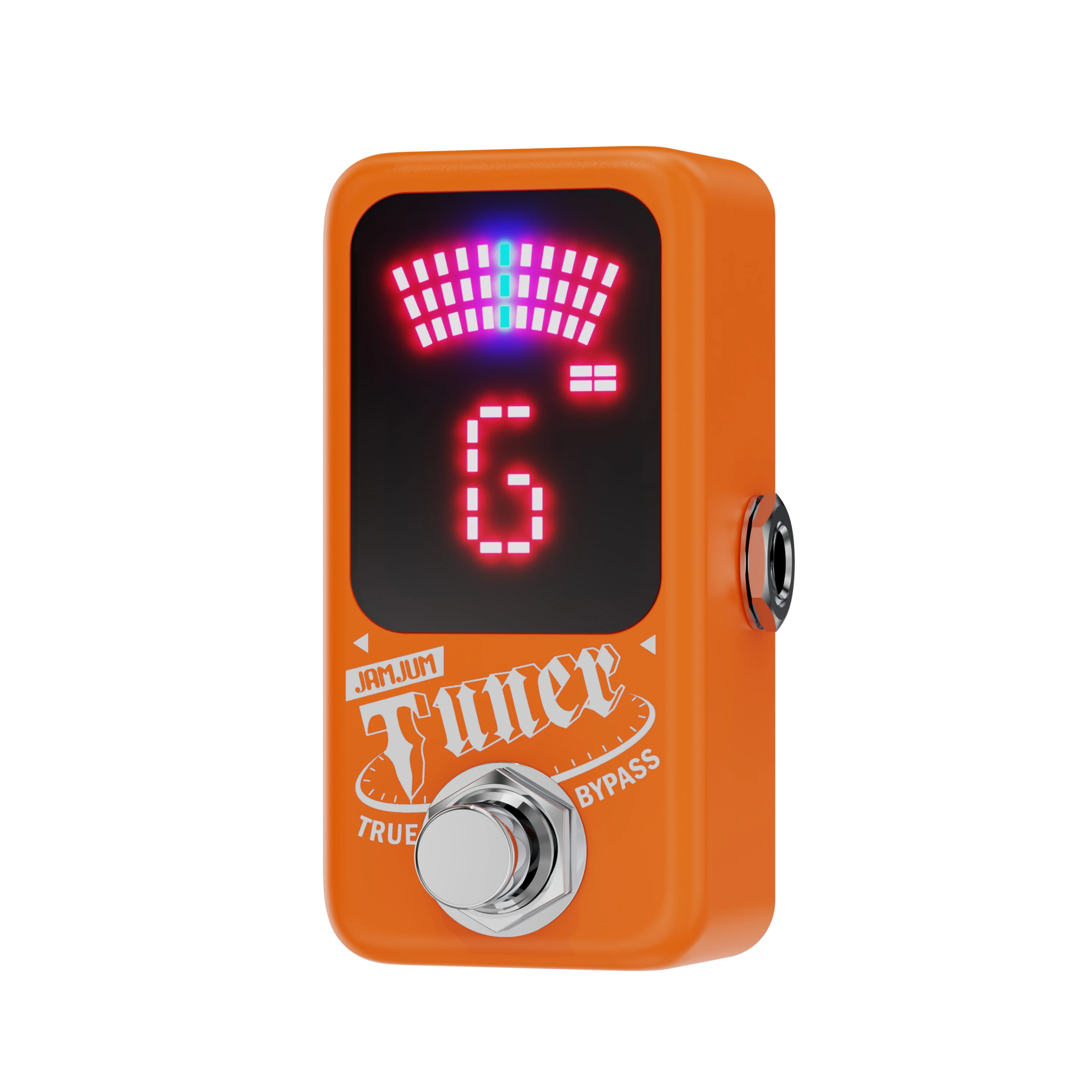 Mini Guitar Tuner Chromatic Tuner Pedal Effect LED Display True Bypass High-Accuracy Silent Tuning Function
Mini Guitar Tuner Chromatic Tuner Pedal Effect LED Display True Bypass High-Accuracy Silent Tuning Function