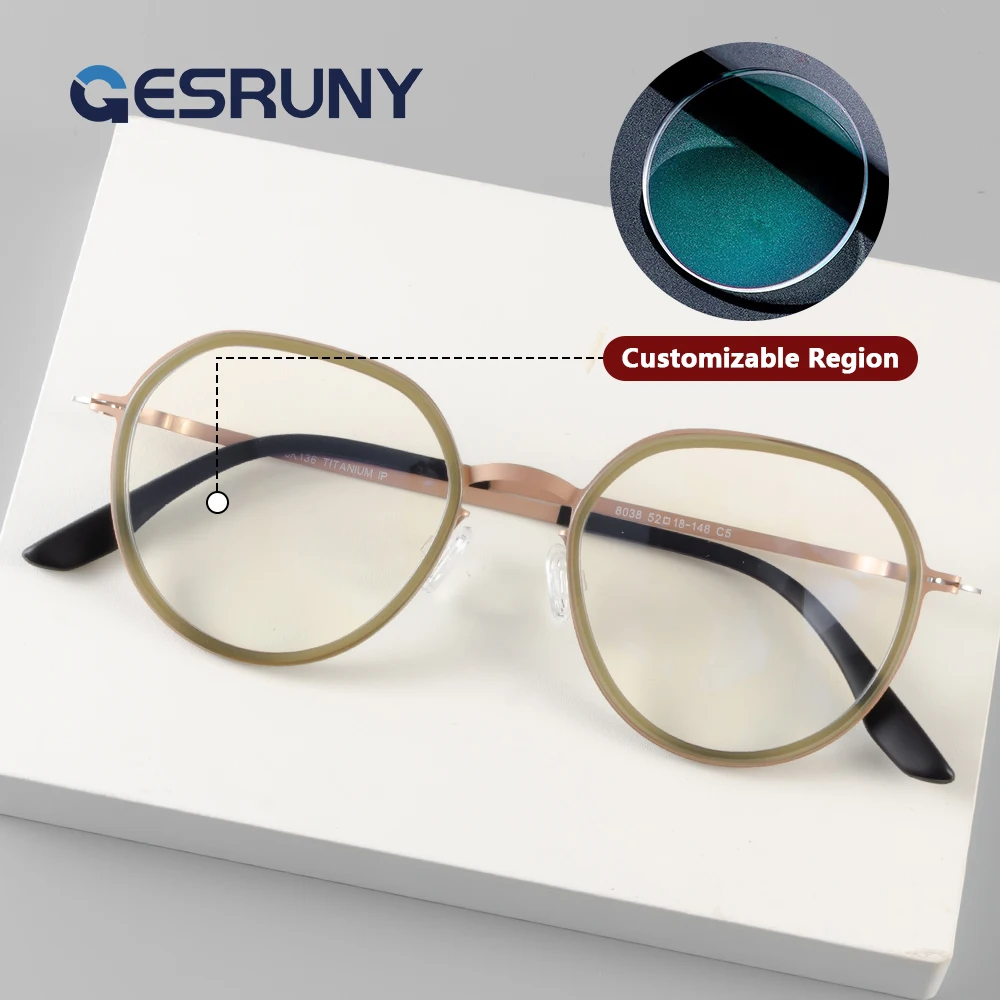 Gesruny многоугольная оправа прогрессивные очки по рецепту на заказ для женщин и мужчин анти-синий свет близорукость оптические линзы очки для чтения
Gesruny многоугольная оправа прогрессивные очки по рецепту на заказ для женщин и мужчин анти-синий свет близорукость оптические линзы очки для чтения