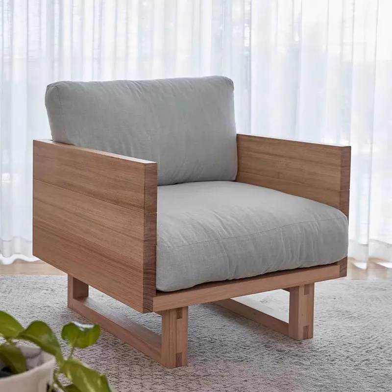 Nordic Solid Wood Lounge Chair, Linen Fabric Cushioned Armchair, Modern Accent Chair for Living Room Balcony
Nordic Solid Wood Lounge Chair, Linen Fabric Cushioned Armchair, Modern Accent Chair for Living Room Balcony