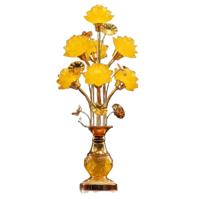 Lotus lamp Buddha supply Household Buddha supply plug-in everbright led Guanyin Bodhisattva lotus lamp
Lotus lamp Buddha supply Household Buddha supply plug-in everbright led Guanyin Bodhisattva lotus lamp