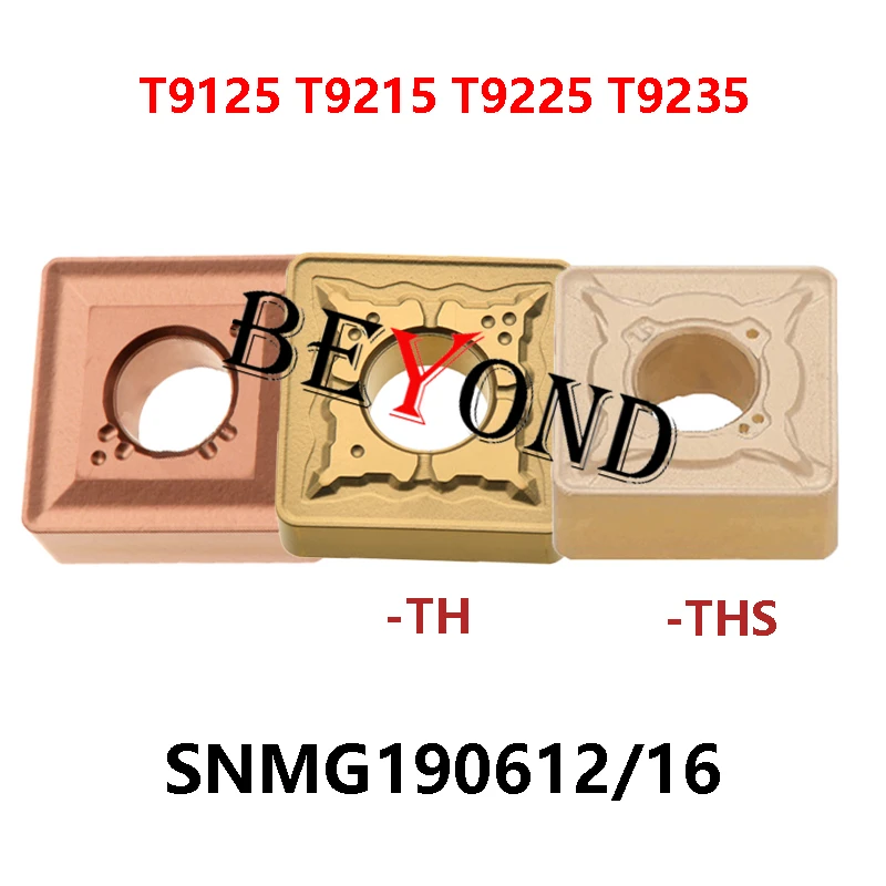 SNMG190616-TH T9225 T9235 SNMG190616-THS T9125 SNMG190612 100% Original Carbide Inserts SNMG 190616 10pcs/box Lathe Cutter Tools
SNMG190616-TH T9225 T9235 SNMG190616-THS T9125 SNMG190612 100% Original Carbide Inserts SNMG 190616 10pcs/box Lathe Cutter Tools