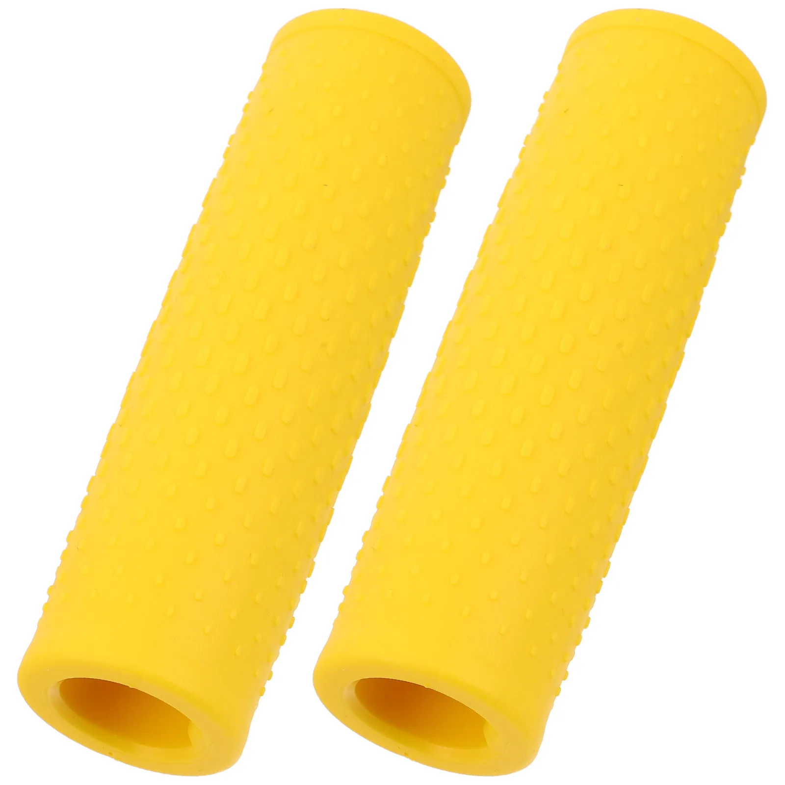 2Pcs Yellow Scooter Handlebar Grips Ergonomic Non Slip Rubber Cushion Covers for Electric Scooters Enhanced Control Stability
2Pcs Yellow Scooter Handlebar Grips Ergonomic Non Slip Rubber Cushion Covers for Electric Scooters Enhanced Control Stability