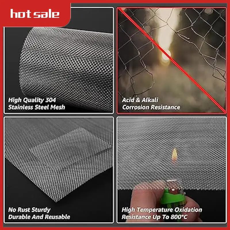 6Pcs 30X21cm Wire Mesh,20 Mesh Stainless Steel Mesh,Rust Metal Mesh Screen For DIY Projects,Vent,Filter Mesh,Garden Easy To Use
6Pcs 30X21cm Wire Mesh,20 Mesh Stainless Steel Mesh,Rust Metal Mesh Screen For DIY Projects,Vent,Filter Mesh,Garden Easy To Use