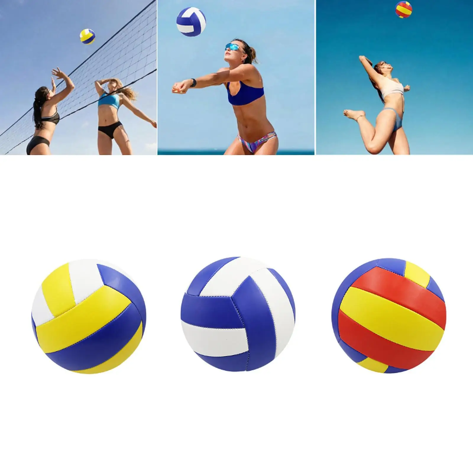 Volleyball Size 5 Indoor Outdoor Competition Recreational Waterproof Official Ball Beach Volleyball for Adults Kids Beginners
Volleyball Size 5 Indoor Outdoor Competition Recreational Waterproof Official Ball Beach Volleyball for Adults Kids Beginners