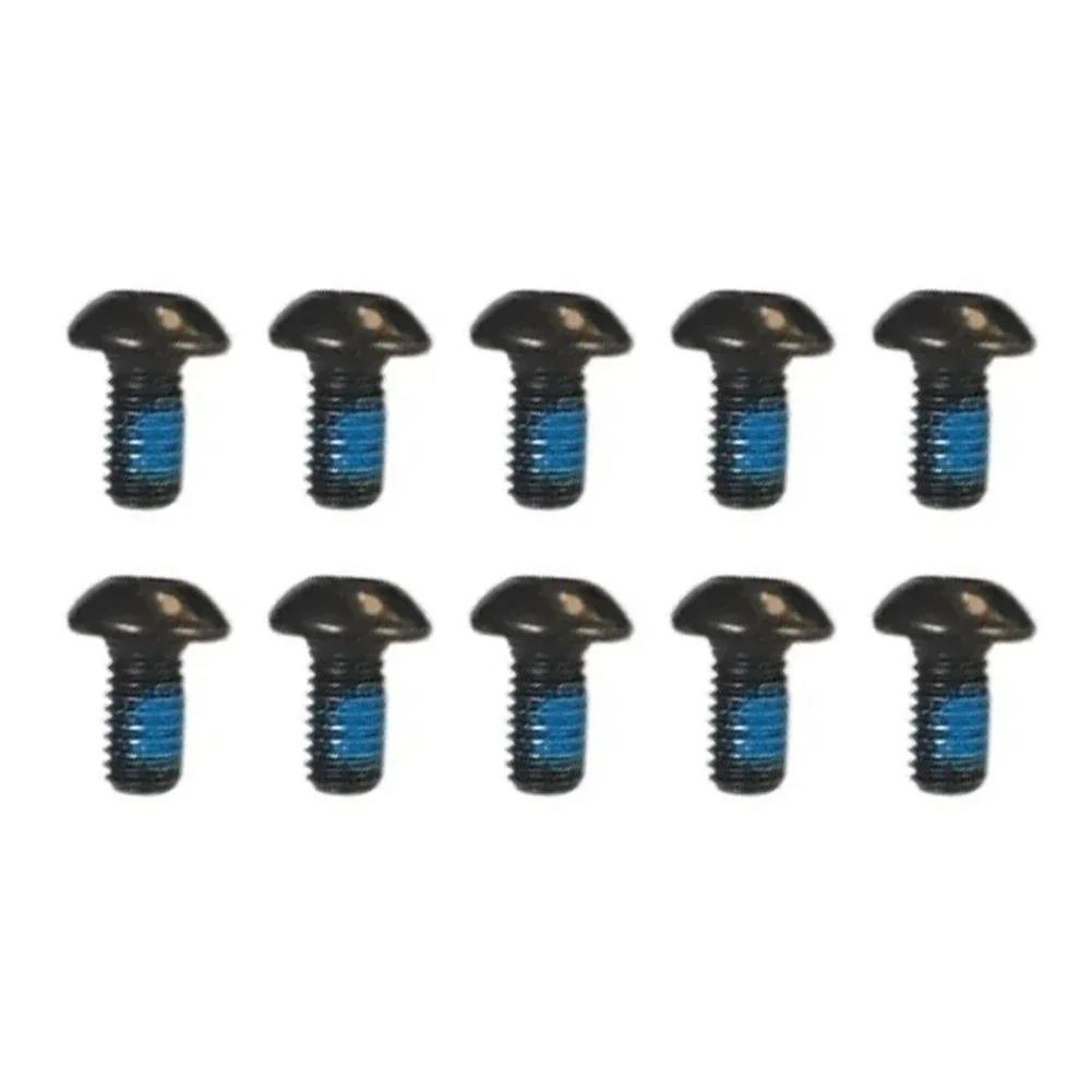 Bolt Screw Disc Brake Bolt Disc Brake Screw 10pcs Black/Silver M5*9mm Metal Strong Rotation Strength Practical
Bolt Screw Disc Brake Bolt Disc Brake Screw 10pcs Black/Silver M5*9mm Metal Strong Rotation Strength Practical