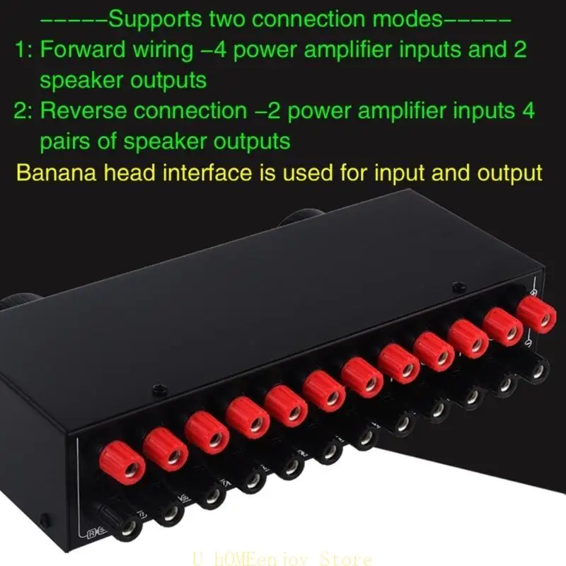 B0KF Passived Power Amplifiers Speaker Switcher Sound Switching Distribution Converters
B0KF Passived Power Amplifiers Speaker Switcher Sound Switching Distribution Converters