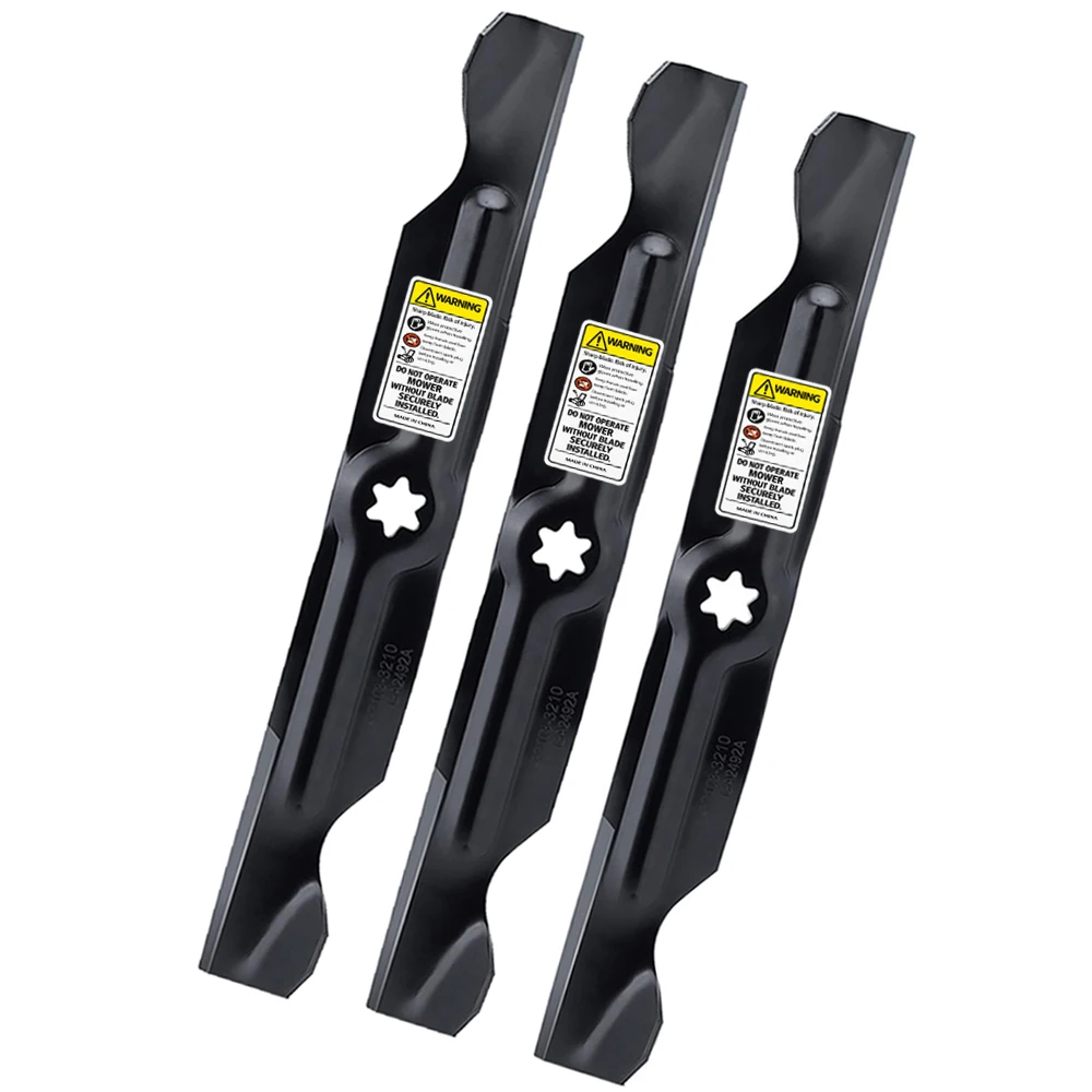 942-04053C 50 Inch Lawn Mower Blades 3 Pieces For Cub Cadet RZT L50 ZT1 50 KH LTX1050 KW
942-04053C 50 Inch Lawn Mower Blades 3 Pieces For Cub Cadet RZT L50 ZT1 50 KH LTX1050 KW