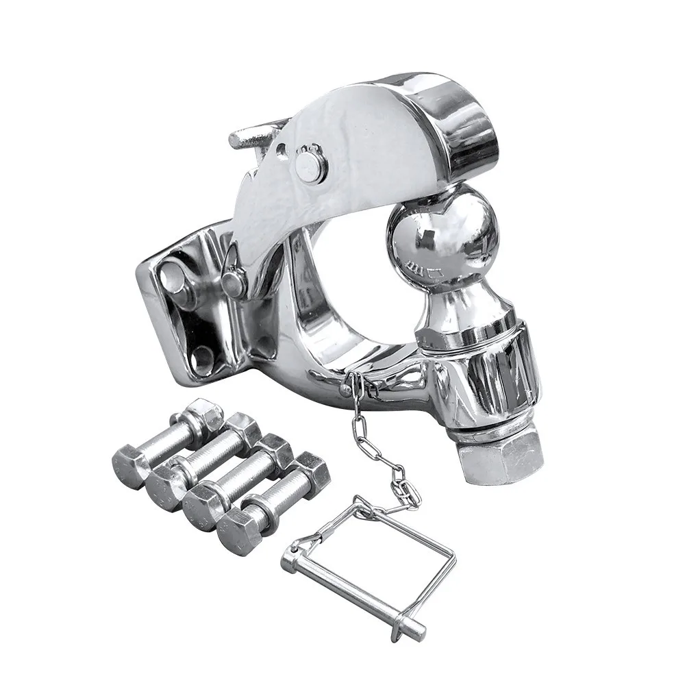 Stainless Steel Spherical Towing Hanger New Condition Tow Hook Receiver for Tank 500 Trailers Ball Trailer Parts
Stainless Steel Spherical Towing Hanger New Condition Tow Hook Receiver for Tank 500 Trailers Ball Trailer Parts