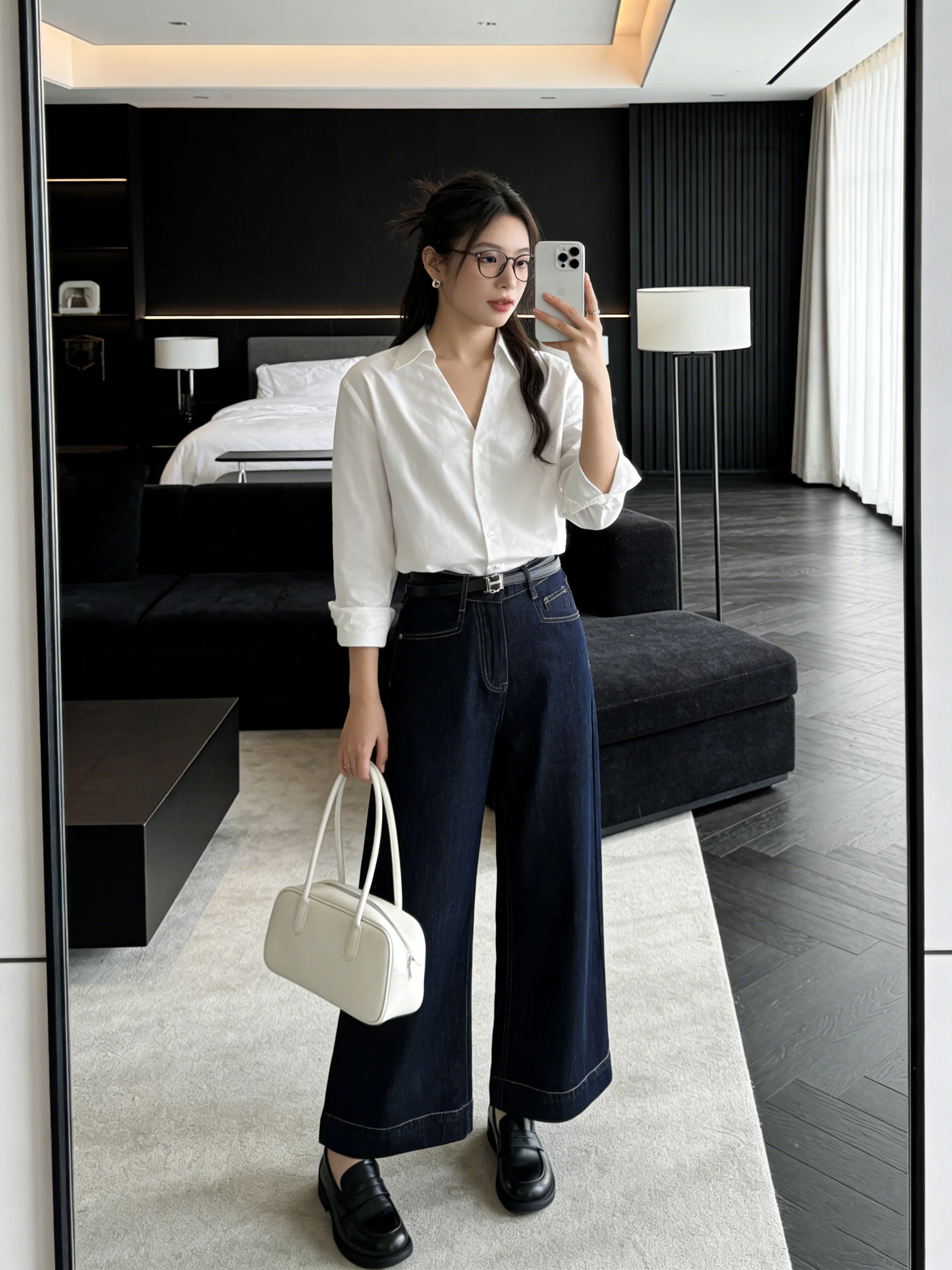 Summer New High Waist Loose Jeans Korean Style Fashion Wide Leg Pants Straight Long Trousers Slimming Effect Casual Wear
Summer New High Waist Loose Jeans Korean Style Fashion Wide Leg Pants Straight Long Trousers Slimming Effect Casual Wear