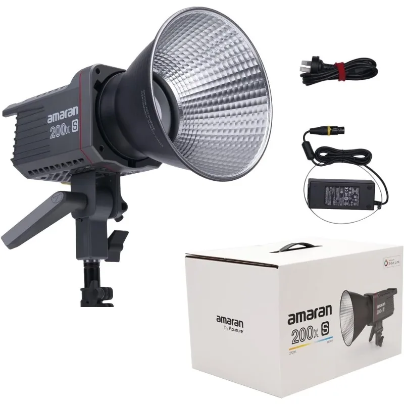 Светодиодная видеолампа Aputure Amaran 200X S, 200 Вт, двухцветная, 2700-6500k, крепление Bowens, непрерывный свет, управление через приложение Bluetooth, бесшумный вентилятор
Светодиодная видеолампа Aputure Amaran 200X S, 200 Вт, двухцветная, 2700-6500k, крепление Bowens, непрерывный свет, управление через приложение Bluetooth, бесшумный вентилятор