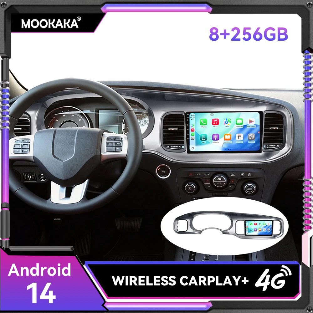9 inch Android 14 Touch Screen 8+256GB Car Stereo For Dodge Charger 2011 - 2019 Car Radio Player GPS Navigation CarPlay HeadUnit
9 inch Android 14 Touch Screen 8+256GB Car Stereo For Dodge Charger 2011 - 2019 Car Radio Player GPS Navigation CarPlay HeadUnit