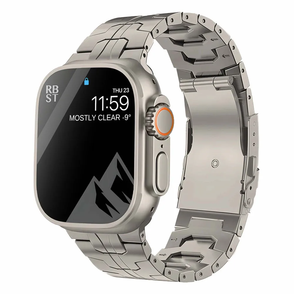 Титановый металлический ремешок для Apple Watch UItra Band 49 мм 44 мм 45 мм 40 мм 41 мм 42 мм 38 мм браслет iWatch Series 6 5 4 SE 7 8 band
Титановый металлический ремешок для Apple Watch UItra Band 49 мм 44 мм 45 мм 40 мм 41 мм 42 мм 38 мм браслет iWatch Series 6 5 4 SE 7 8 band