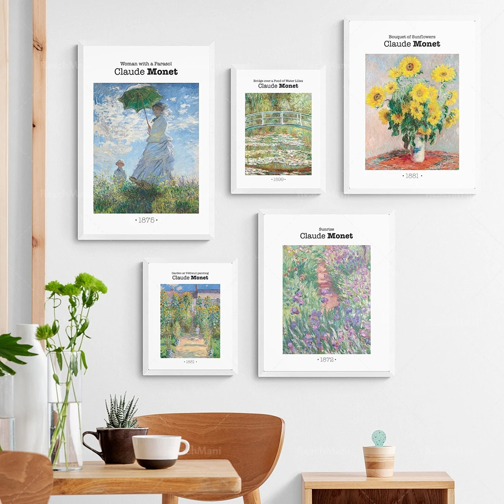 Monet Exhibition Claude Monet Garden Landscape Museum Abstract Vintage Posters And Prints Wall Pictures Living Room Home Decor
Monet Exhibition Claude Monet Garden Landscape Museum Abstract Vintage Posters And Prints Wall Pictures Living Room Home Decor